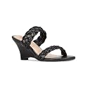 Bata Womens CARLY WEDGE MULE Heels Black