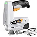BATAVIA 4V Cordless Staple Gun, 2-in-1 T50 & Brad Nailer for Upholstery DIY