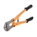 Bates- Bolt Cutter, 14", Orange, Chain Lock Cutter Heavy Duty, Bolt Cutters Heavy Duty for Locks, Screw Cutter, Chain Link Fence Cutter, Bolt and Wire Cutter, Chain Lock Cutters, Bolt Cutter Tool