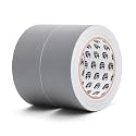 Bates- Gaffers Tape 2 Inch x 23 Yards, 2 Pack, Gray Gaffer Tape 2 inch, Polyethylene-Coated Cloth, Non-Reflective, No Residue
