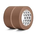 Bates- Gaffers Tape 2 Inch x 23 Yards, 2 Pack, Brown Gaffer Tape 2 Inch, Polyethylene-Coated Cloth, Non-Reflective, No Residue