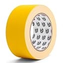 Bates- Yellow Gaffers Tape 2 Inch x 23 Yards, Yellow Gaffer Tape 2 inch, Polyethylene-Coated Cloth, Non-Reflective, No Residue