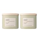 Bath &amp; Body Works 3-Wick Candle, Moonlit Goddess, 14.5 oz, 2 Pack
