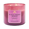 Bath &amp; Body Works 3-Wick Candle, Black Cherry Merlot, Soy Wax Blend, 2 Pack