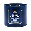 Bath &amp; Body Works 3-Wick Candle, Midnight Blue Citrus, Soy Wax Blend