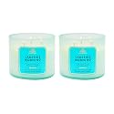 Bath &amp; Body Works 3-Wick Candle, Lakeside Morning, Soy Wax Blend, 2 Pack