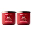 Bath &amp; Body Works 3-Wick Candle, Tis the Season Scent, 2 Pack
