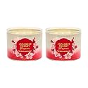 Bath &amp; Body Works 3-Wick Candle, Japanese Cherry Blossom, 2 Pack