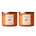 Bath &amp; Body Works 3-Wick Candle, Pumpkin Pecan Waffles Scent, 2 Pack