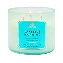 Bath &amp; Body Works 3-Wick Candle, Lakeside Morning, Soy Wax Blend