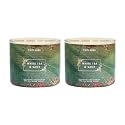 Bath &amp; Body Works 3-Wick Candle, White Tea &amp; Sage, Soy Wax Blend, 2 Pack