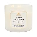 Bath &amp; Body Works 3-Wick Candle, White Gardenia, Soy Wax Blend