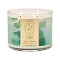Bath &amp; Body Works 3-Wick Candle, Eucalyptus Spearmint, Soy Wax Blend