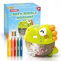 Bath Bubble Machine - Bathtub Bubble Machine, Bath Toys | Bathtub Bubble Machine, Light Up Bubbles Maker for Bathtub - Bubbles Bath Maker with Lights and Music, BPA Free