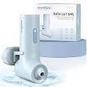 MOMFANN Bath Jets for Tub, Portable Jet Spa for Bathtub, Bubble/Jet Mode, 3-Level Adjustable, Bath Spa for Gifts for Women (Blue Blue)