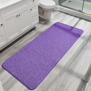 Bath MatUltra Thin Bathroom Runner RugsLarge Bath