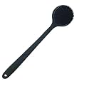 Sndyi Scalp Massager Shampoo Brush, Scalp Scrubber with Soft Silicone Bristles, Scalp Exfoliator for Dandruff Removal, Scalp Massager for Hair Growth, Wet Dry Hair Brush for Scalp Care, Green (Green &amp; Beige)
