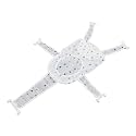 Bath Seat Support Net, Breathable Mesh Baby Tub Net Five Corner NonSlip Safe Use for Baby Bath (Star)