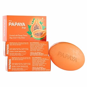 Bath Soap Bar - Enriched with Papaya