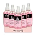 The Bath Store British Rose Body Mist - Refreshing Fragrance (Women and Men) | Long-Lasting Scent - 200ml (Pack of 10)