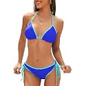 Bathing Suits for Women High Waisted Swimsuits Tummy Control Two Piece Tankini Ruffled Top with Swim Bottom Bathing Suits