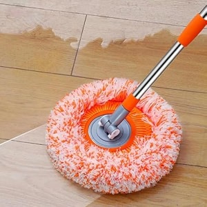 bathroom cleaning brush with wiper long handle floor scrubber brush with water wiper blade heavy duty tiile amp floor cleaning brush bathroom kitchen floor cleaner tool 3 in 1 green orange mop