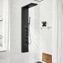 Bathroom Shower Panel Tower System with Rainfall Shower Head