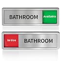 Bathroom Sign Restroom Sign for Door AvailableIn