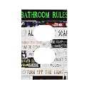 Bathroom Toilet Rule Decorative 1 Gang Receptacle Duplex Outlet Cover