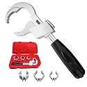 Bathroom Wrench,Adjustable Double-Ended Wrench,Multi-Functional Heads Hand Tool for Water Pipe Repair & Home Accessories,Universal Pipe Tool for Connecting Pipes/Faucets/Shower/Valves