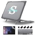 Batianda Custom Name Heavy Duty Case for MacBook Air 13 Inch 2018-2020