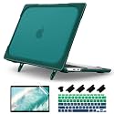 Batianda Heavy Duty Case for MacBook Air 13 Inch 2018-2020, Deep Teal