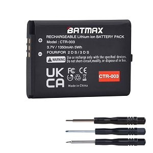 Batmax 1350mAh CTR-003 Battery for Nintendo 3DS