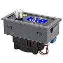 Battery Checker Tester Digital Adjustable Current Load with Intelligent Temperature Control, 0.01A DC 5.0-30.0V Electronic Load Tester for Power Aging Test and (4A/25W)