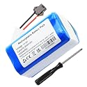 Battery Replacement for Lefant M310 M310G M310B, M310 Ultra, M330 Pro,Onson J10C, Tesvor M1 N1 S3 S6 Turbo X500, Proscenic 850T 850P, Ultenic D5, D5S Pro Robot Vacuum SUN-INTE-172 CMICR18650F8M7-4S1P
