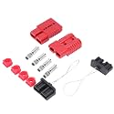 Battery Disconnect Wire Harness Plug Kit, ABS Heat Quick Connectors for Electric Winch Trailers, Professional Battery Quick Connect Motors with Cover and Waterp