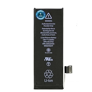 battery for iphone 5s a1453 a1533 battery with 1 year warrantys182