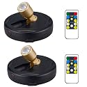 Battery Operated LED Spotlight, Indoor Picture Plant Spot Lights