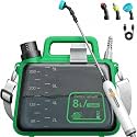 Battery Powered Garden Sprayer 1.8 Gallon, Lightweight Electric Weed Sprayer with Telescopic Wand &amp; Adjustable Nozzles, Portable Yard Sprayer for Plant Watering, Lawn Care, Fertilizing (2.2gal)