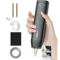 Battery Spot Welder, 11 Gear Adjustable Double-ended Replaceable Pen Tip Spot Welder, Automatic and Manual Modes, Welding Plated Nickel Sheets for DIY 18650 Battery (Black-Upgrade)