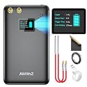 Battery Spot Welder, AWithZ 1.5" LCD Screen Recyclable 11000mAh Spot Welder, 99 Gears Adjustable Battery Welder, Mini Spot Welder for 18650 Battery (11000mAh)