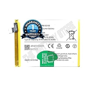 the battery store original b-v0 battery for iqoo z6 44w battery with 1 year warranty o26