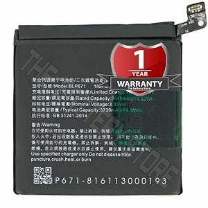 the battery store original blp671 battery for oppo find x  cph1871 pafm00 battery with 1 year warranty