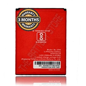 the battery store orignal battery 25hi mobile battery for itel a 23  bl20hi battery with 3 months warranty for itel 25hi