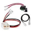 Battery Wiring Harness Kit for Razor MX500, MX650, 14AWG 4-Pin 2-Wire