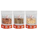 Bau Nut Dry Fruits premium Dryfruits Gift Box|Assortment Of Nuts &amp; Dried Fruits|Festival Gift For Family &amp; Friends|Combo Pack Of100gm Almonds, 100gm Cashews,100gm Raisins|Festive Celebration (300gm)