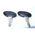 Bauer Camper RV Keys Cut to Your Number (301-330) - Two Working ILCO Trailer Keys (307)