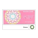 Bausch &amp; Lomb Lacelle Circle Green Monthly Disposable Contact Lens (2 Lens Pack -4.75)
