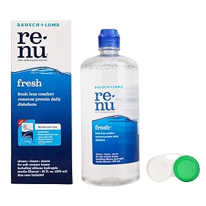 bausch  lomb renu fresh multi-purpose contact lens solution 500ml pack of 1