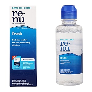 bausch  lomb renu fresh multi-purpose contact lens solution 120ml pack of 1
